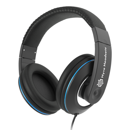 Student Proof Over Ear Headsets and Headphones for K12 Education