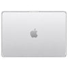 Closed MacBook Neo in the slim Hyve case, side profile view
